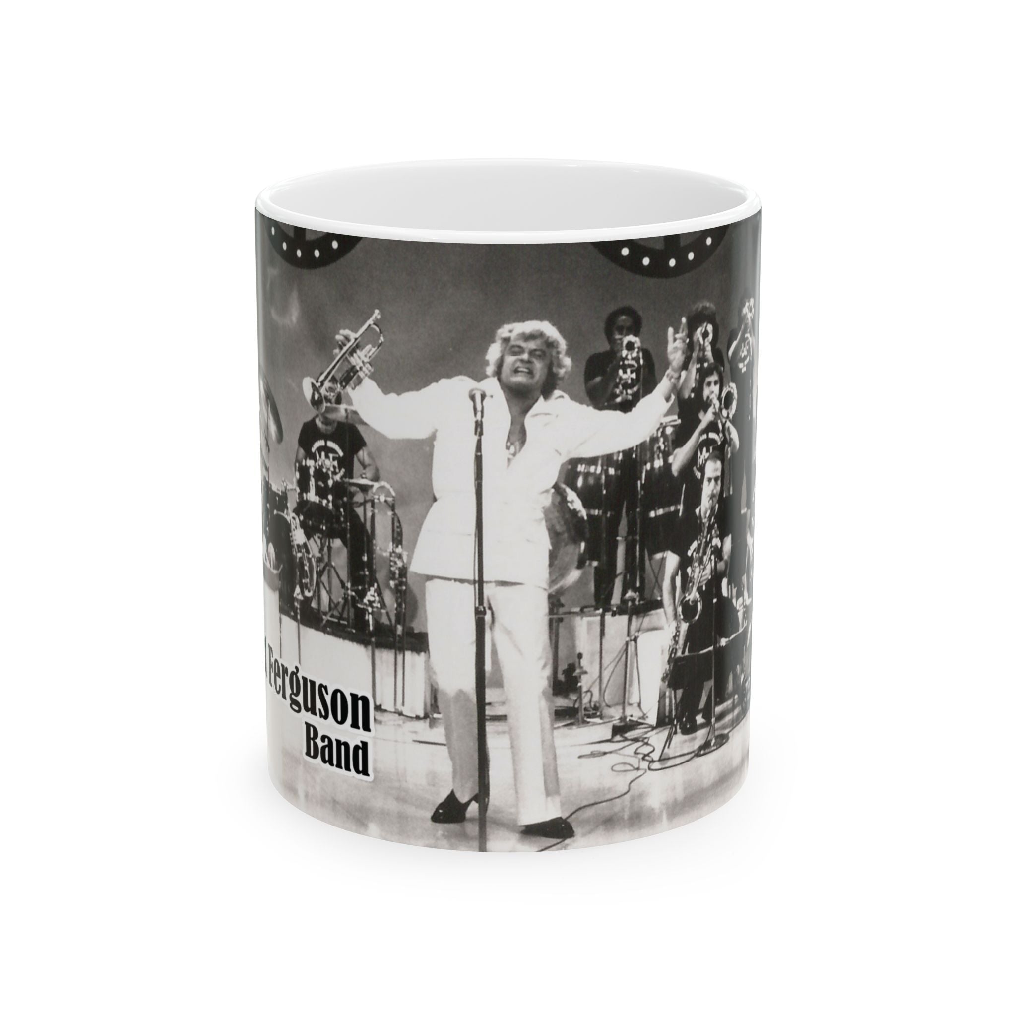NEW of Maynard Ferguson Band White Ceramic Mug, (11oz)