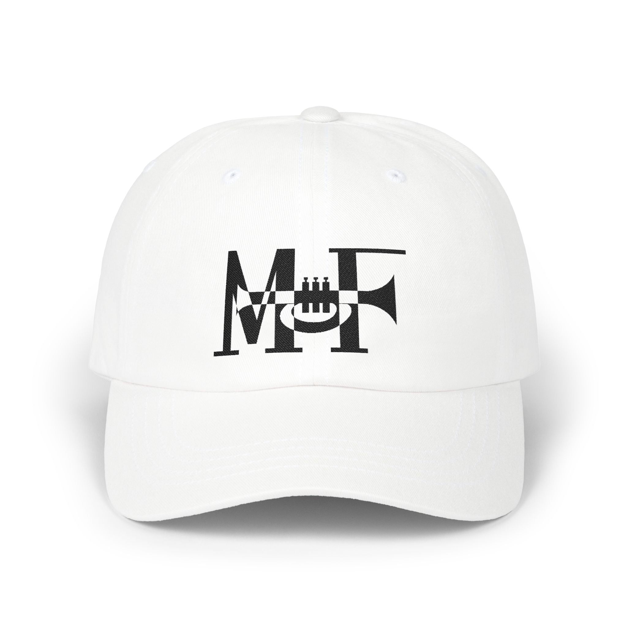 Classic MF Logo Baseball Cap (Black logo)