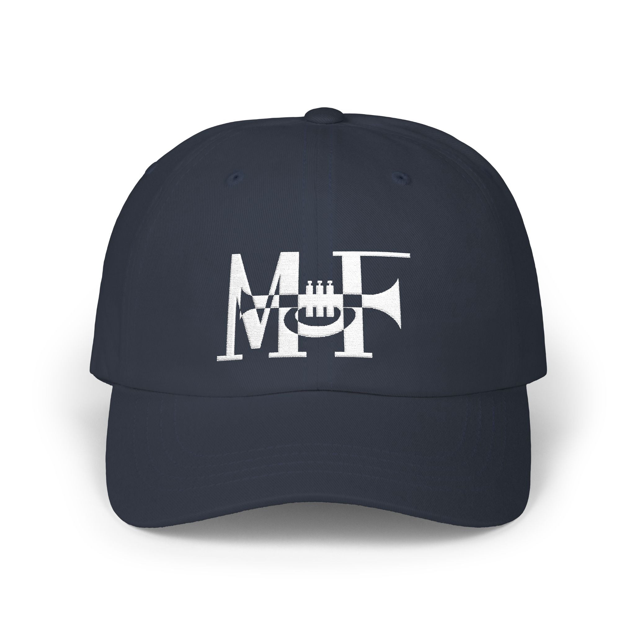 Classic MF Logo Dad Cap (White graphic)