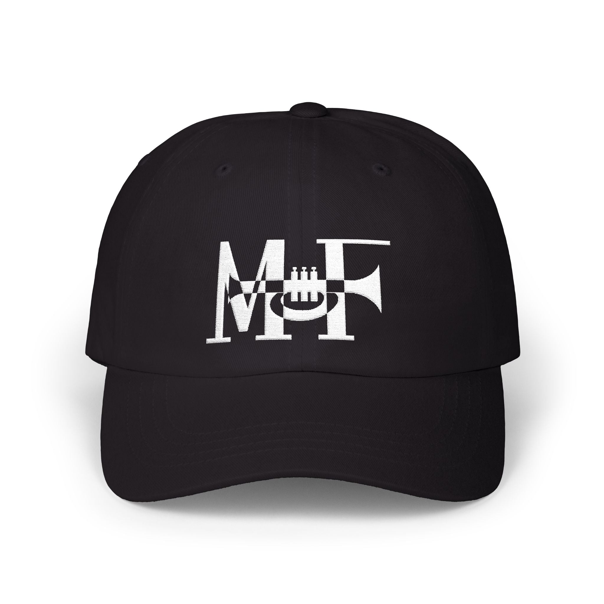 Classic MF Logo Dad Cap (White graphic)