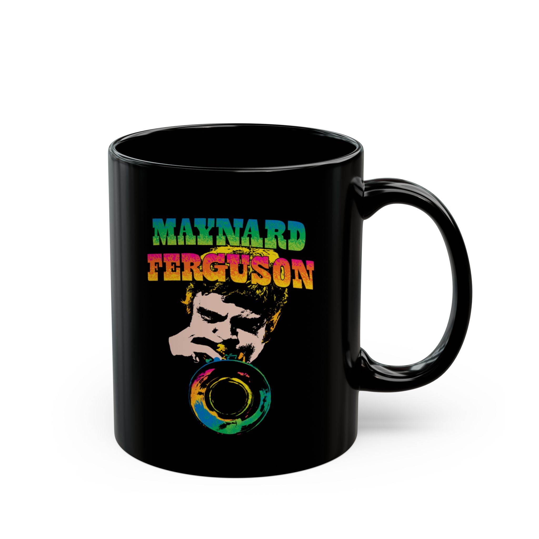Maynard Ferguson "Colors" Ceramic Mug (black), (11oz)